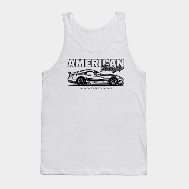 Dodge Viper GT Tank Top by idrdesign